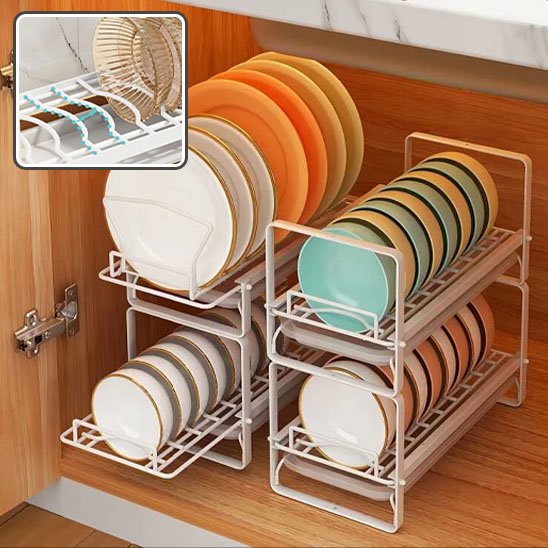 Ranger les assiettes 